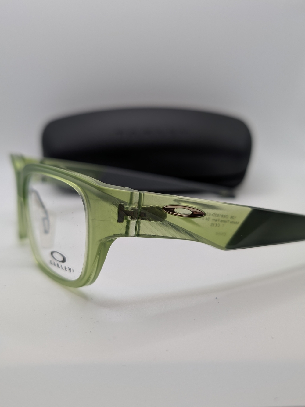 NWT Oakley Upturn Eyeglasses Matte Trans Fern RX Frames OX8192D-0354 54-14